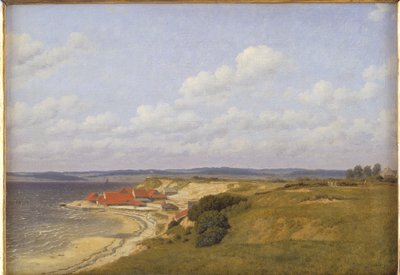 Renbjærg Ziegelei am Flensburger Fjord von Christoffer Wilhelm Eckersberg