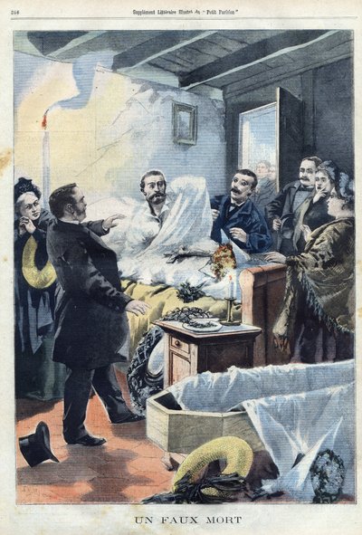 Ein falscher toter Mann von C. A. & Crespin A. L. C (1859 1944) Andrieux