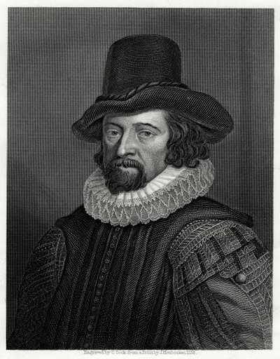 Francis Bacon, Viscount St Albans, englischer Philosoph, Wissenschaftler und Staatsmann (19. Jahrhundert) von C. Cook