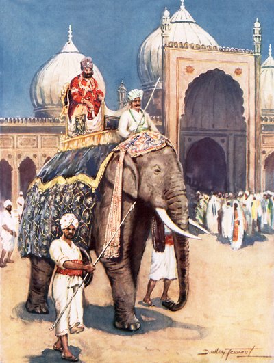 Die strahlende Schönheit der schönen Perlenmoschee von C. Dudley Tennant