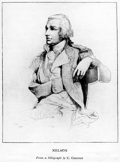 Horatio Nelson, 1. Viscount Nelson, englischer Marinekommandant von C. Grignon