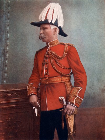 Generalmajor GH Marshall, Kommandierender der königlichen Artillerie, Südafrika Feldtruppe, 1902 von C Knight