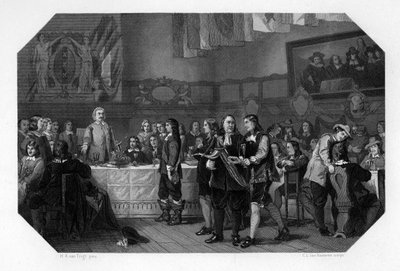 St. Lukas Fest, Amsterdam, Niederlande, 21. Oktober 1653 von Domenico del Barbiere