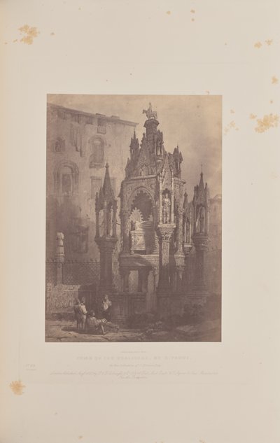 Grab der Scaliger, von S. Prout von Caldesi and Montecchi