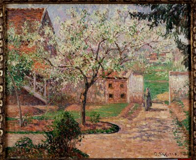 Garten in Eragny von Camille Jacob Pissarro