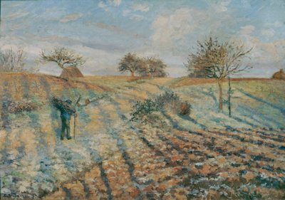 Gelee blanche (Reif) von Camille Pissarro