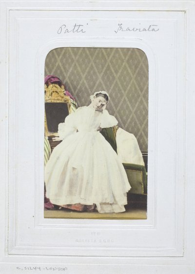 Adelina Patti, Traviata von Camille Silvy