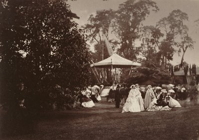 Fete Champetre im Orleans House, London von Camille Silvy