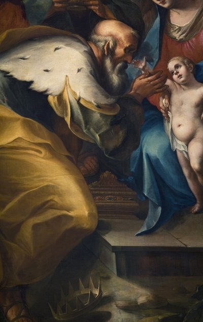 Anbetung der Könige (Detail von 3498488) von Camillo Procaccini