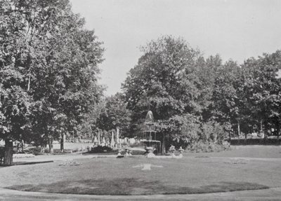 Mount Royal Friedhof (s/w Foto) von Canadian Photographer