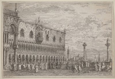 La Piera del Bando. V. von Canaletto