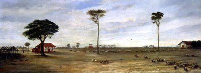 Befestigtes Lager bei Paso de Patria, Paraguay von Candido Lopez