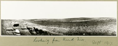 Blick vom Kurd Hill, September 1917 von Capt. Arthur Rhodes