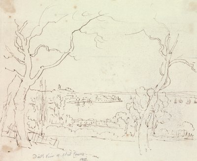 Fernblick auf West Cowes, Isle of Wight von Capt. Thomas Hastings