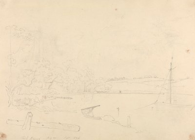 Fish House, Isle of Wight, September 1826 von Capt. Thomas Hastings