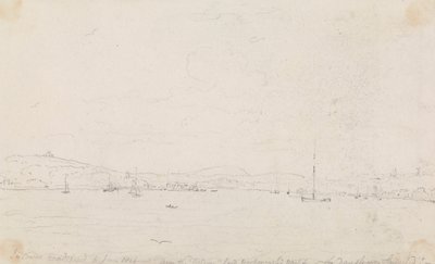In Cowes Reede, 6. Juni 1826, von der 
