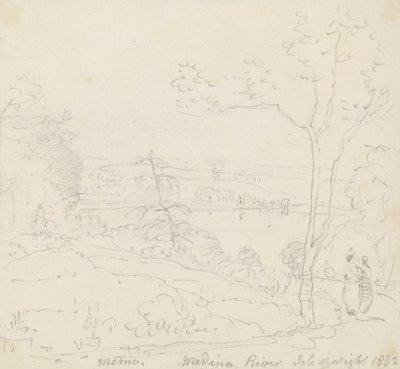 Memo des Medina-Flusses, Isle of Wight von Capt. Thomas Hastings