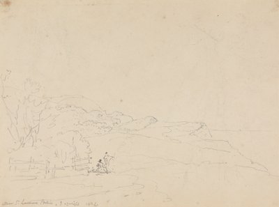 In der Nähe der Saint Lawrence Station, Isle of Wight von Capt. Thomas Hastings
