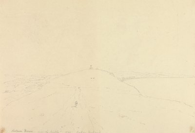 Shalcombe Down in der Nähe der Needles, Blick nach Osten von Capt. Thomas Hastings