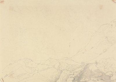 Der Erdrutsch über Niton, 13. August 1829 von Capt. Thomas Hastings