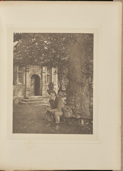 Walton und Cottons Fischerhaus (Die Tür) von Captain George Bankart