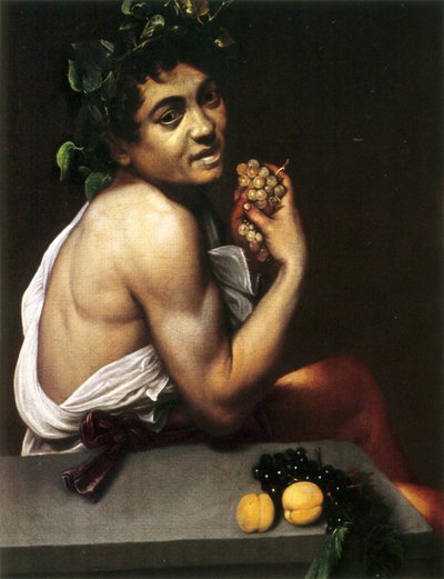 Selbstporträt als Bacchus von Caravaggio
