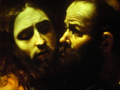 Die Gefangennahme Christi von Caravaggio