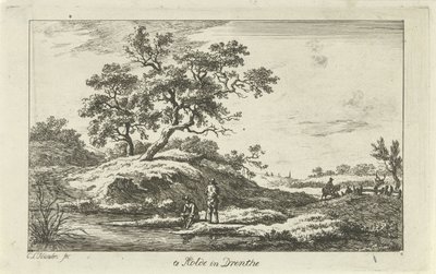 Reisende am Wasser von Carel Lodewijk Hansen