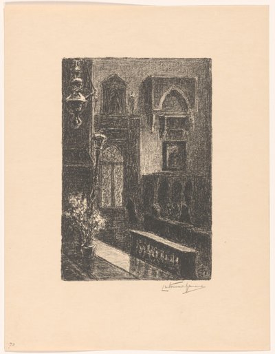 Kircheninterieur in Venedig von Carel Nicolaas Storm van 