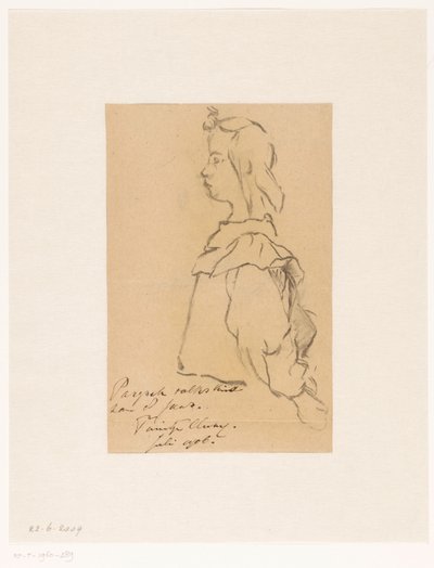 Pariser Kind von acht Jahren von Carel Nicolaas Storm van 