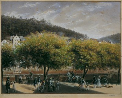 Die neue Wiese in Karlsbad von Carl Agricola
