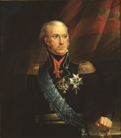 Porträt von König Karl XIII. von Schweden (1748-1818) von Carl Frederick von Breda