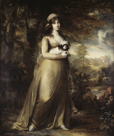Porträt der Opernsängerin Teresa Vandoni von Carl Frederick von Breda