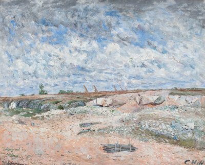 Landschaft mit ziehenden Wolken von Carl Fredrik Hill