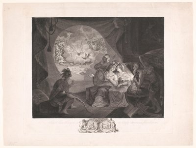 Allegorie auf die Tea-Party und den amerikanischen, niederländischen und schweizerischen Freiheitskampf von Carl Gottlieb Guttenberg