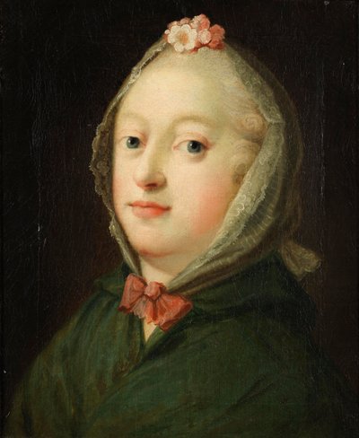 Louise, Königin von Dänemark, ca. 1750 von Carl Gustaf Pilo
