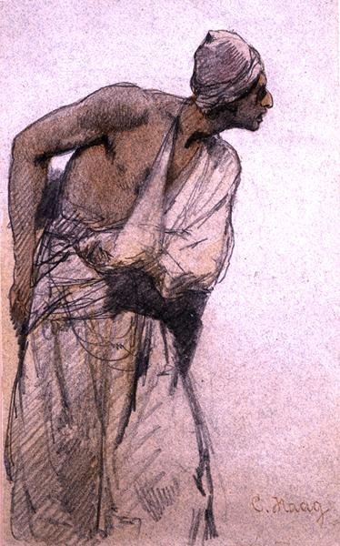 Ein arabischer Bauer von Carl Haag
