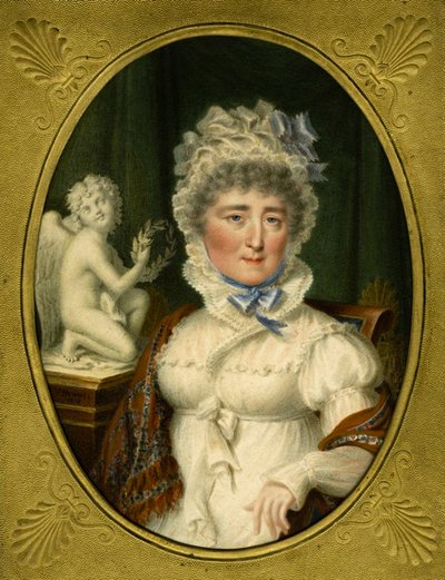 Porträt von Prinzessin Elzbieta Izabela Lubomirska geb. Gräfin Czartoryska 1736-1816, 1816 von Carl Hummel