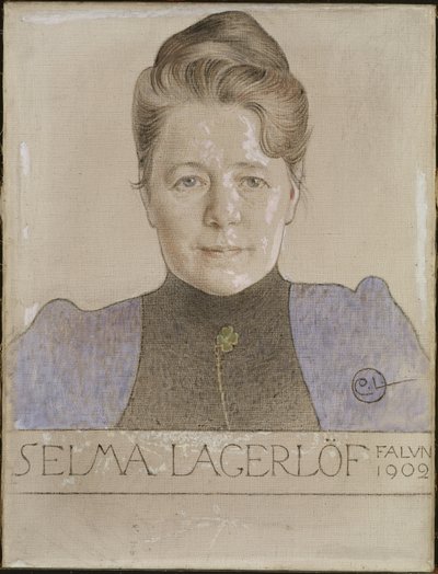 Selma Lagerlöf von Carl Larsson