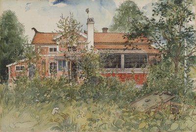 Das Häuschen, aus der Serie Ein Zuhause, ca. 1895 von Carl Larsson
