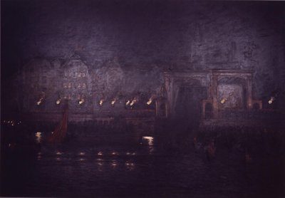 Begräbnis von Frederik VII. am 2. Dezember 1863 von Carl Locher