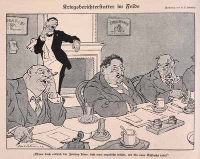 Kriegsberichterstatter im Felde von Carl Olof Petersen
