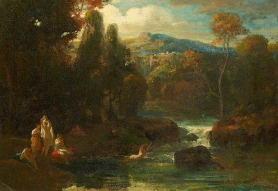 Badende Frauen von Carl Spitzweg