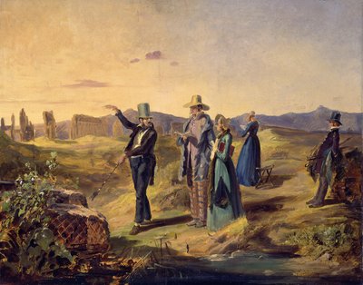 Engländer in der Campagna von Carl Spitzweg