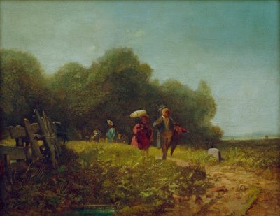 Sonntagsspaziergang von Carl Spitzweg