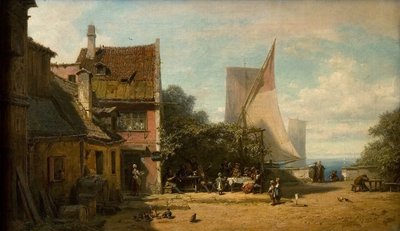 Gasthaus am See von Carl Spitzweg