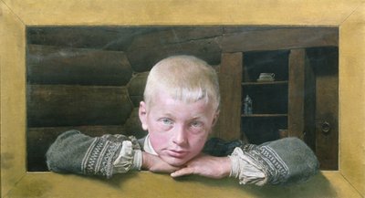 Setesdal-Junge von Carl Sundt Hansen