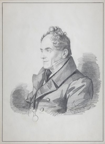 Porträt von Graf Viktor Pawlowitsch Kochubey 1768-1834, Reichskanzler von Russland, um 1832 von Carl von Hampeln