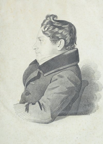 Porträt von Nikolay Adrianovich Divov 1792-1878, 1830er Jahre von Carl von Hampeln