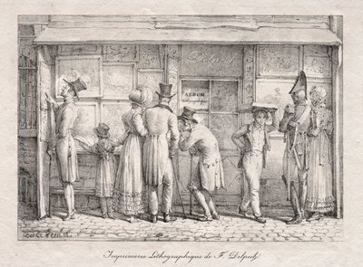 Delpech Lithographische Druckerei von Carle Vernet